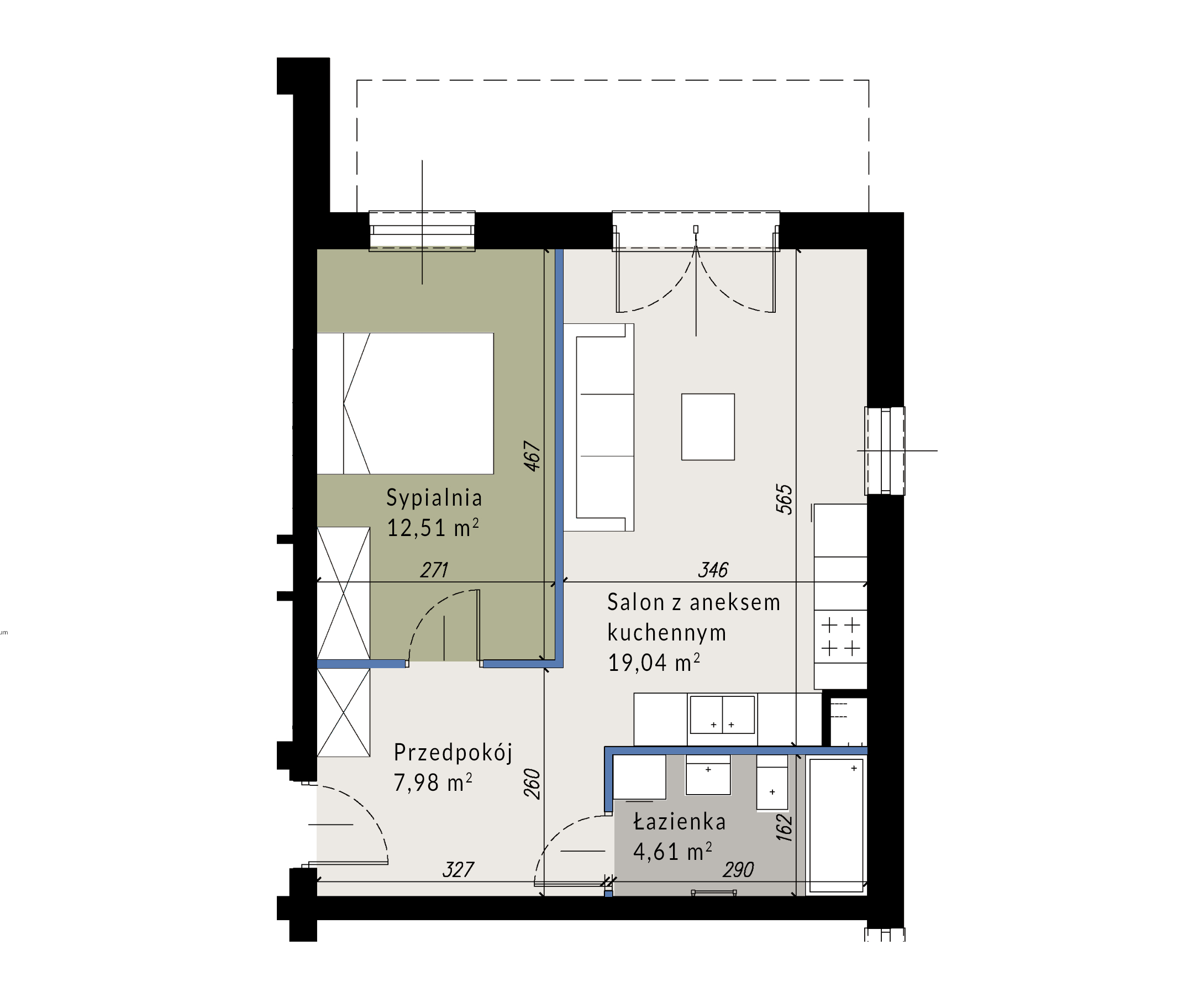 Klatka A, Lokal 1 Parter