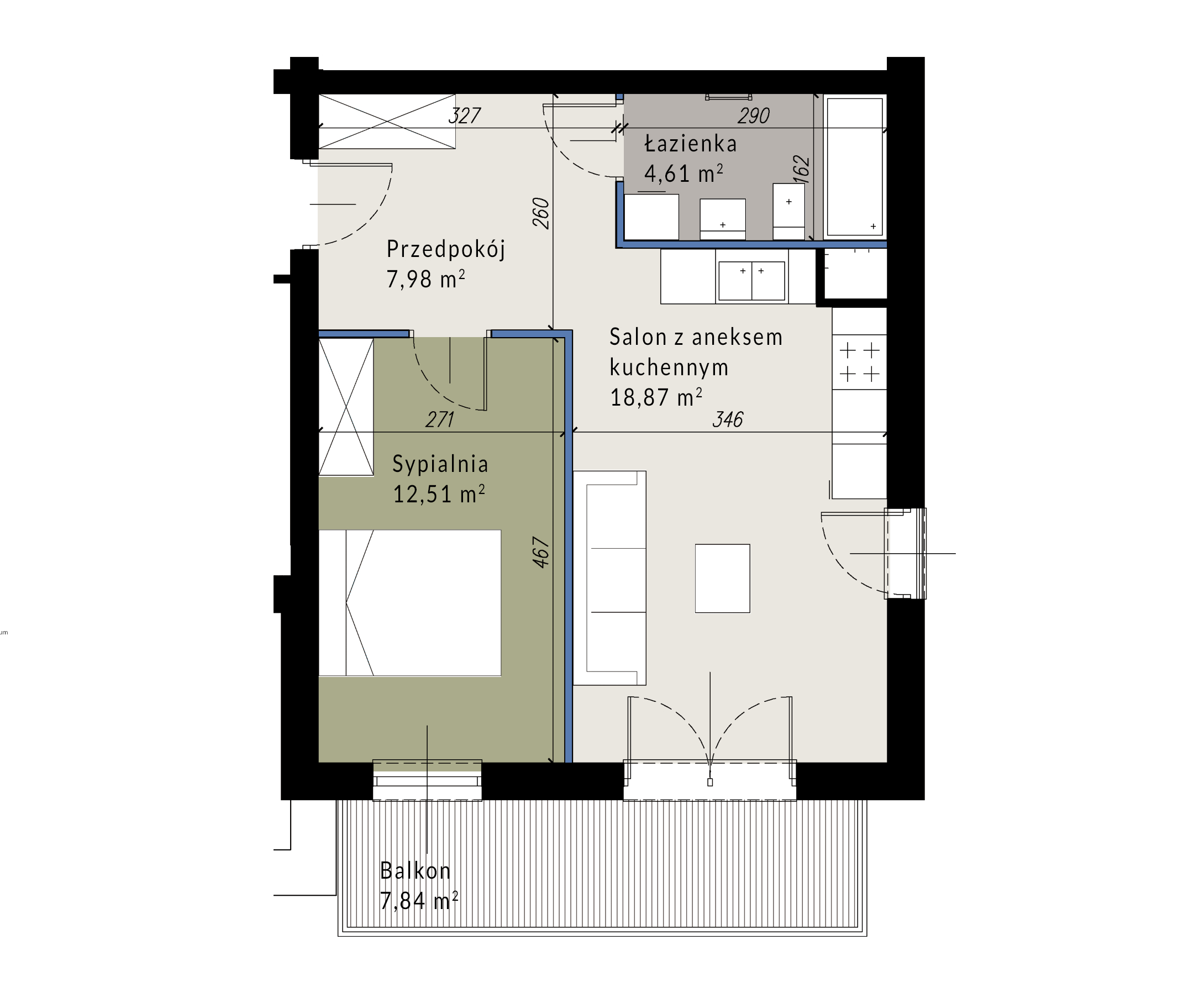 Klatka A, Lokal 1 Piętro I