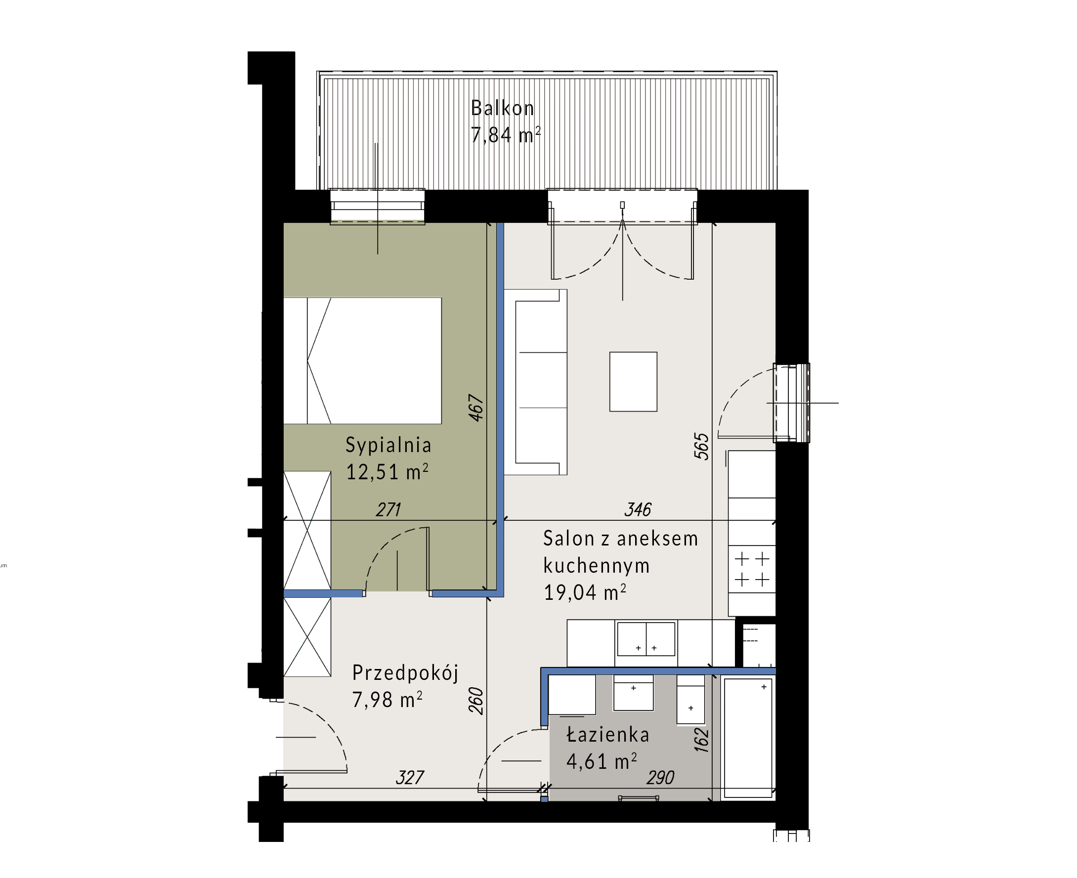 Klatka A, Lokal 2 Piętro III