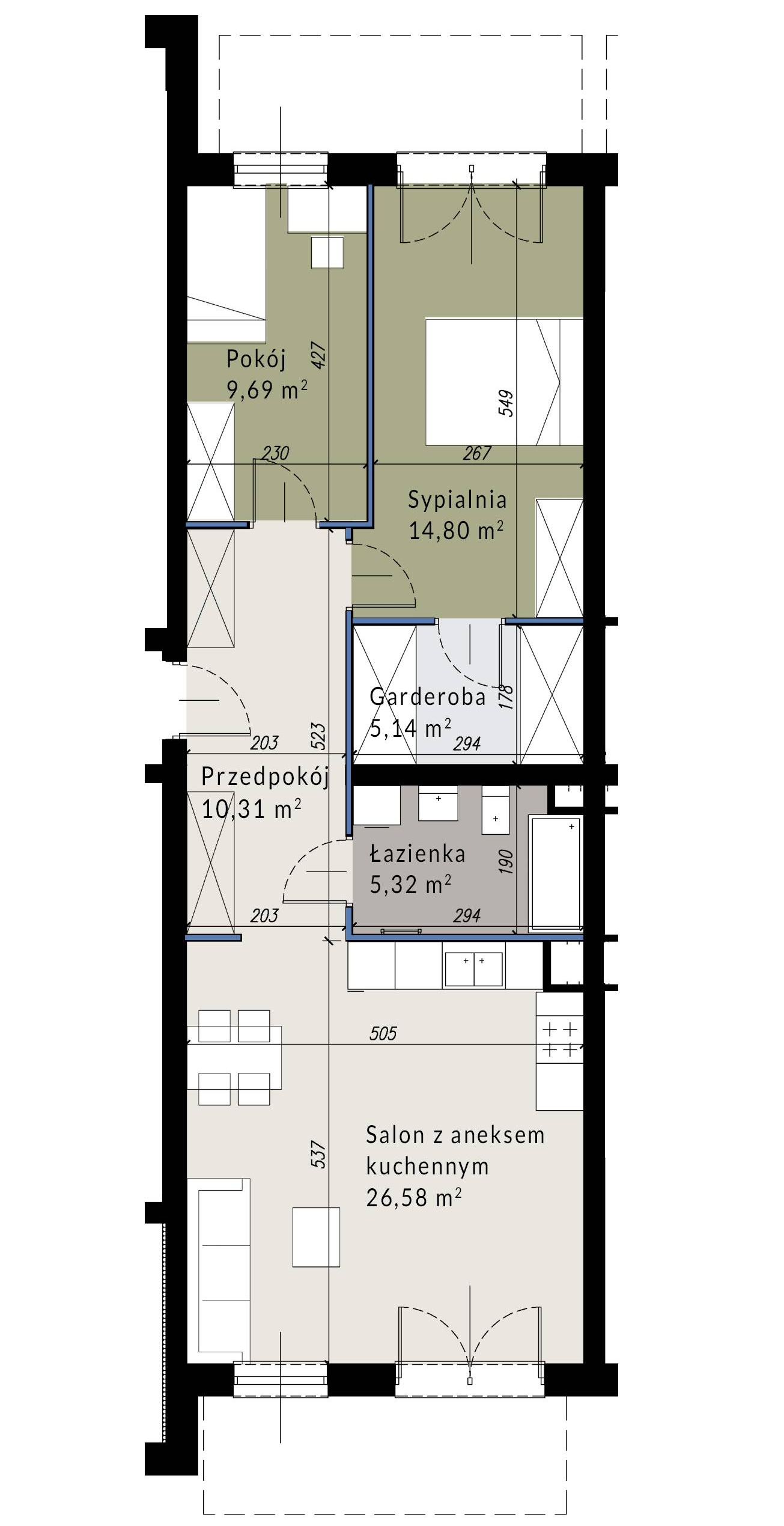 Klatka C, Lokal 1 Parter